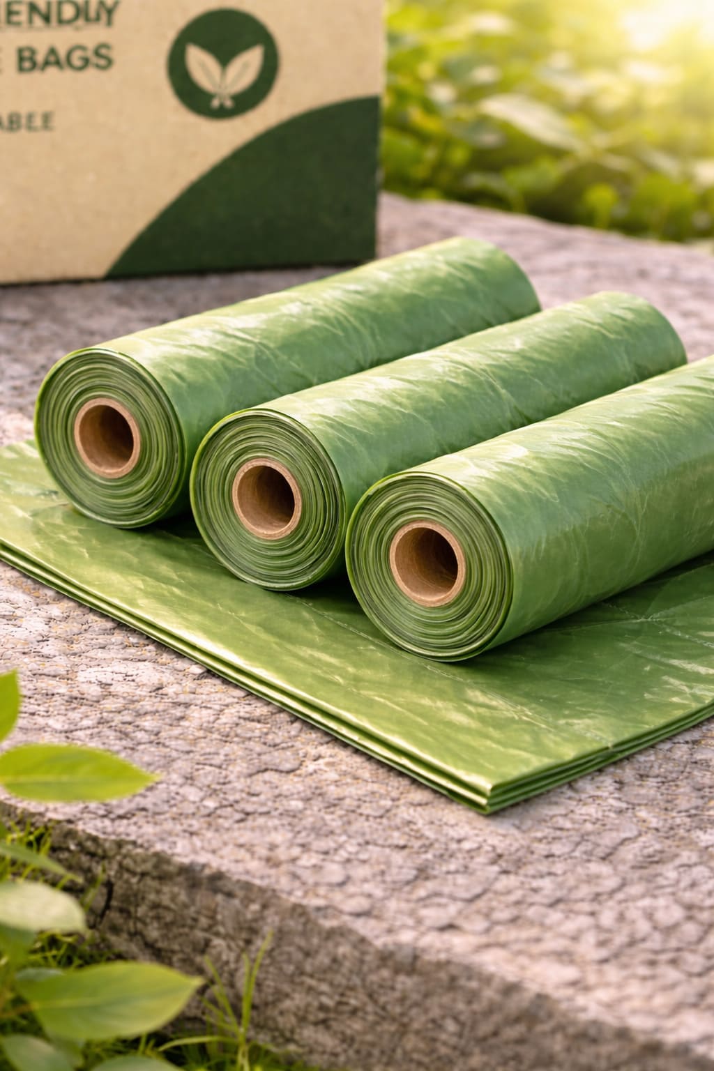 Eco-friendly cardboard roll pet poop bags by Xinrui