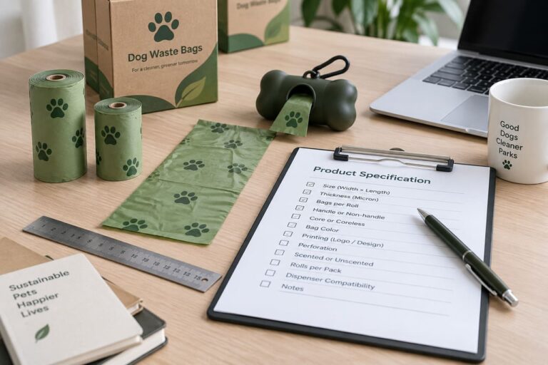 Dog Poop Bag Specifications: Size, Thickness & Roll Count for B2B Buyers